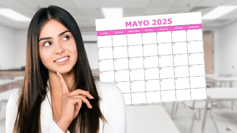 Los alumnos sí gozarán de un fin de semana largo, dado que el 5 de mayo está marcado como un día de suspensión de labores docentes.