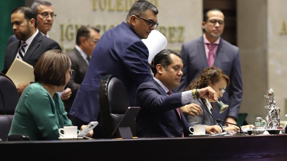 El presidente de la Mesa Directiva, Sergio Gutiérrez, se declaró contento por haber encabezado los trabajos ordinarios.