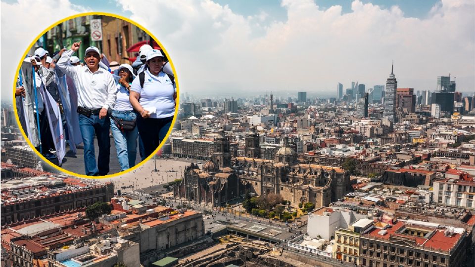 Protestas simultáneas en distintos puntos de la capital: autoridades llaman a tomar precauciones.

