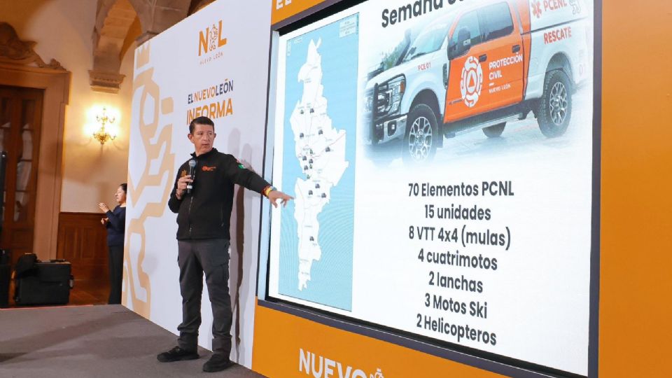 Erik Cavazos detalló el número de elementos y unidades que integrarán el operativo especial.