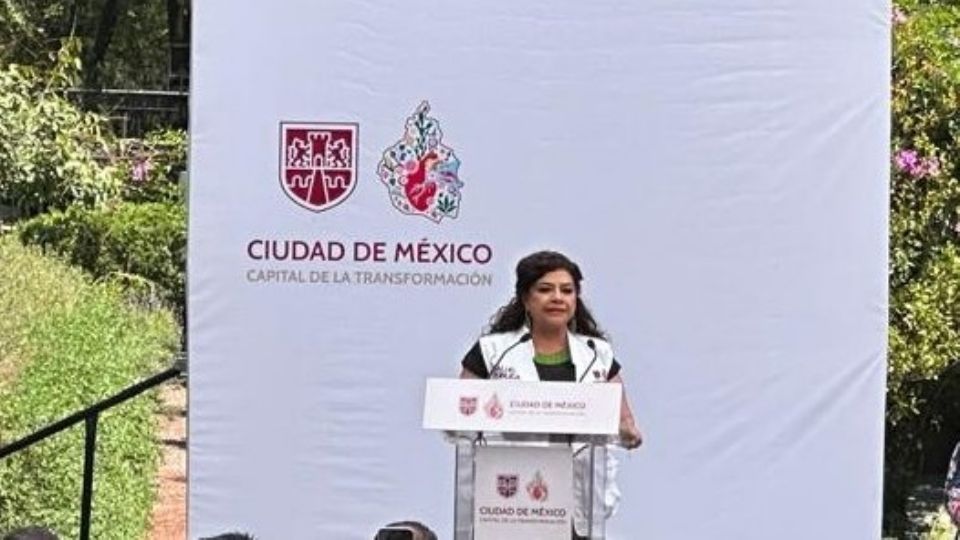 Clara Brugada, jefa de Gobierno de la CDMX.