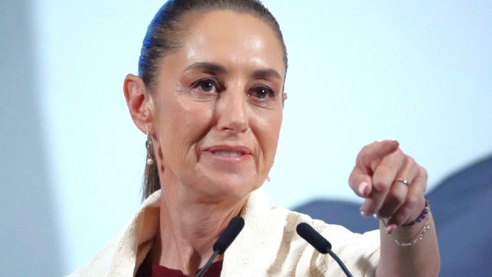 La presidenta Claudia Sheinbaum presentó la mañanera del pueblo.