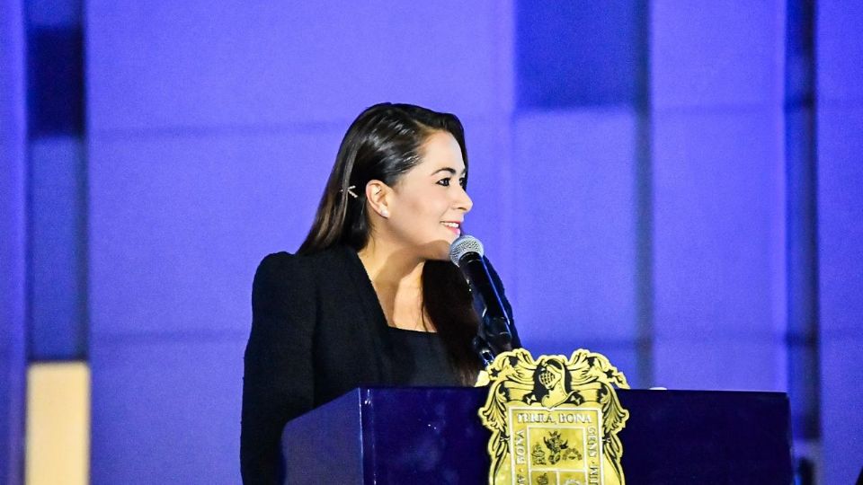 Tere Jiménez, gobernadora de Aguascalientes.