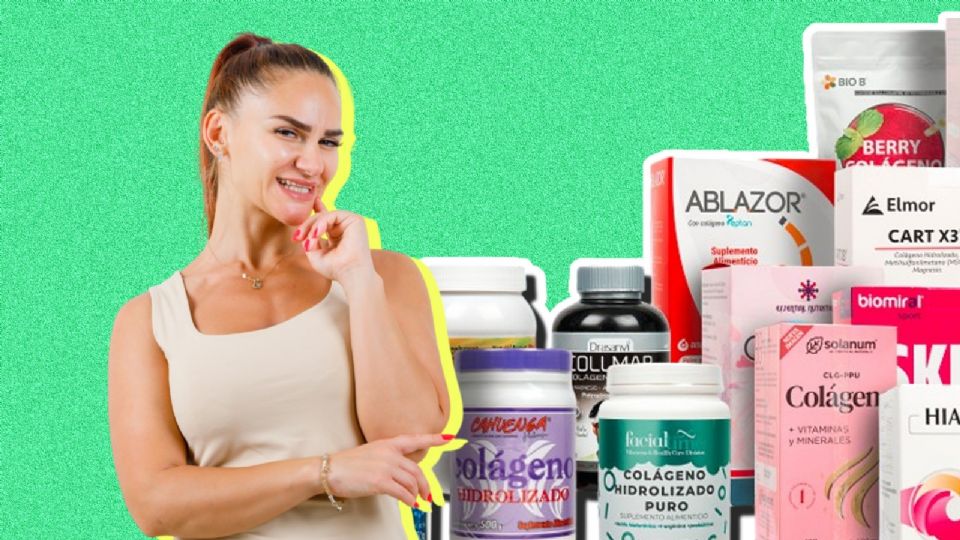 Estudio sobre diferentes marcas de colágeno.
