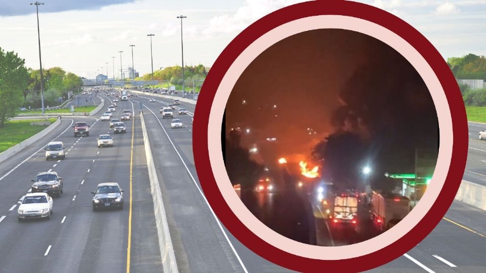 Explosión de pipa en Veracruz.