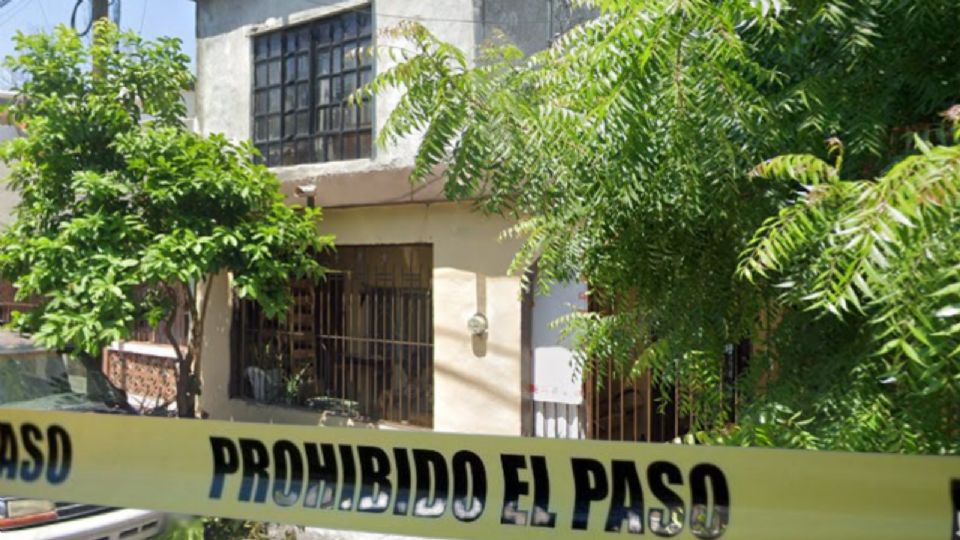 El cuerpo de la víctima quedó en la segunda planta de la vivienda.
