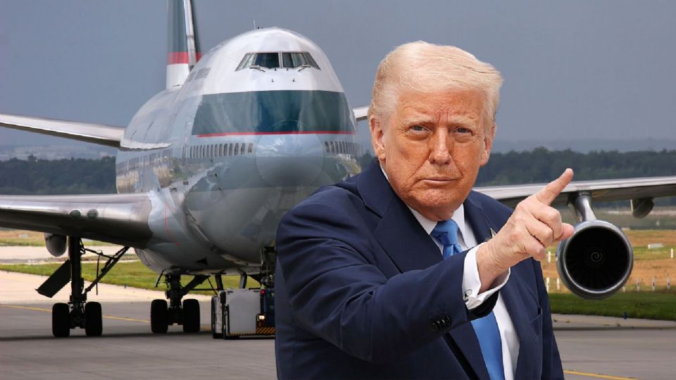 Trump ya había ordenado un nuevo par de Boeing 747-8 por 3 mil 900 millones de dólares.