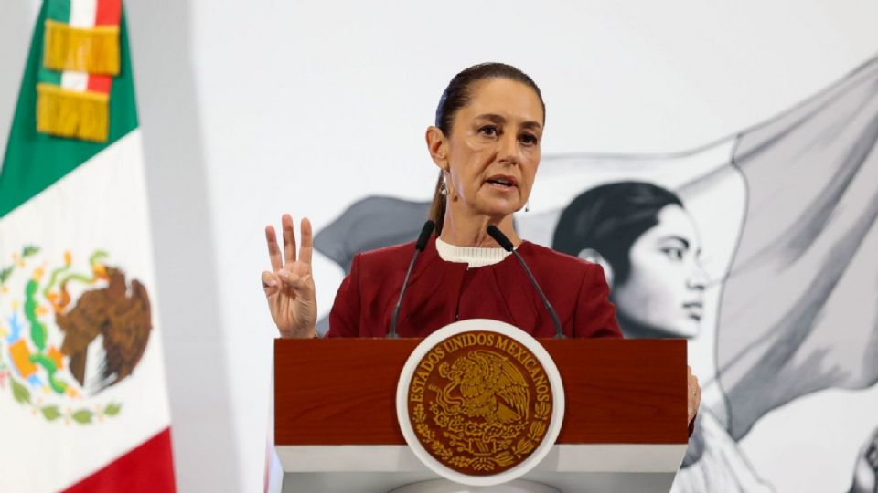 Claudia Sheinbaum presentó la mañanera del pueblo.