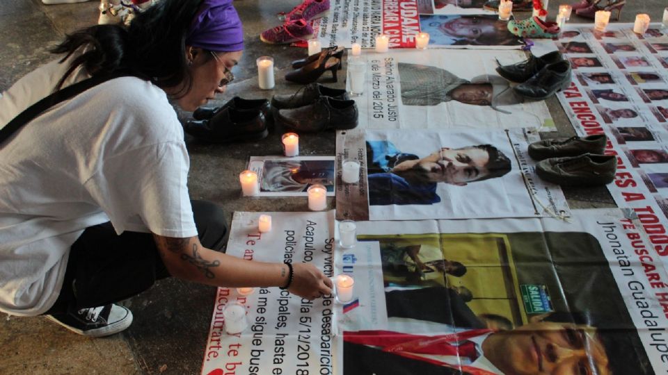 Piden apoyo para familiares de desaparecidos.