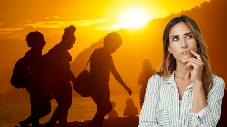 Calor y clima en México.