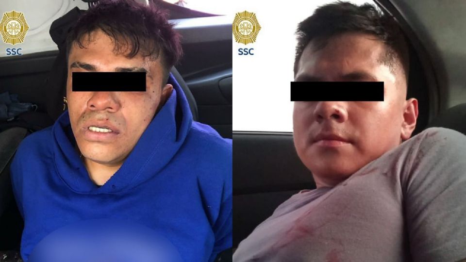 Detenidos por la SSC.