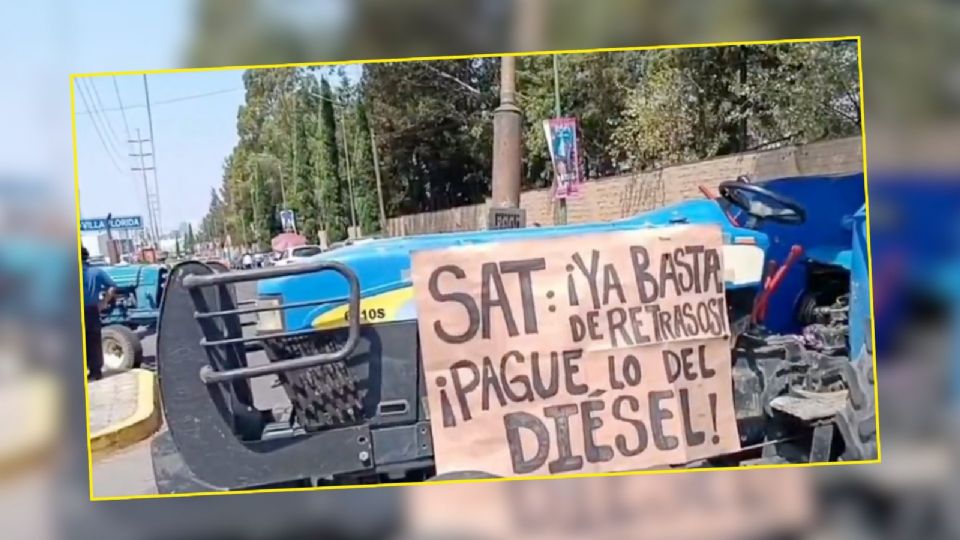 Bloqueo en la Puebla-Orizaba: Campesinos protestan contra el SAT