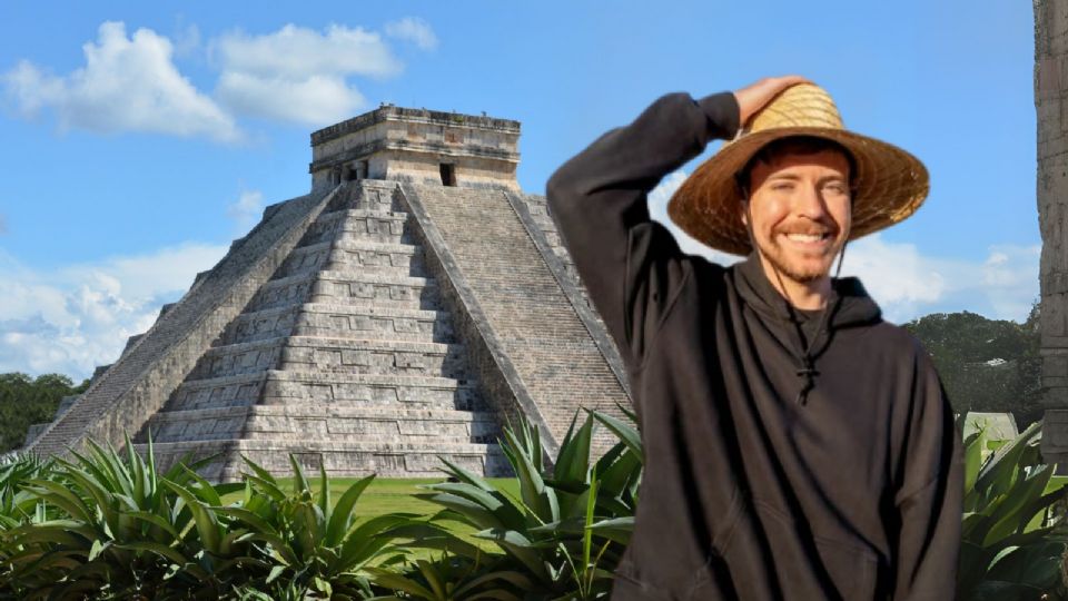 Mr. Beast visitó la zona de Chichén Itza, pero mostró imprecisiones, según el INAH.