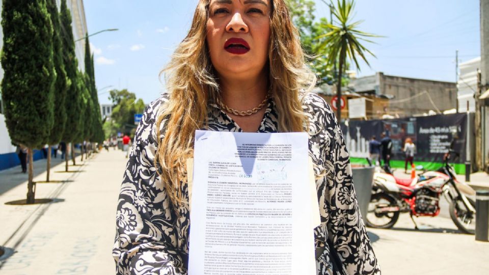 La Fiscalía capitalina ordenó realizar estudio psicológico para determinar el grado de afectación que le provocó la acción del servidor público, dice la agredida