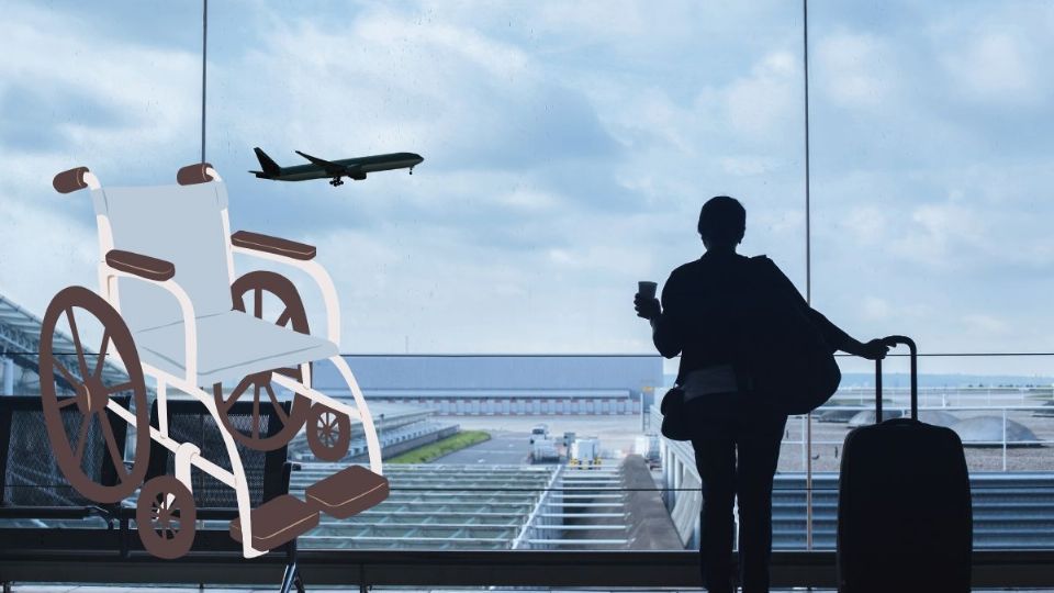 Joven en silla de ruedas denuncia que personal del aeropuerto le negó servicio de ayuda