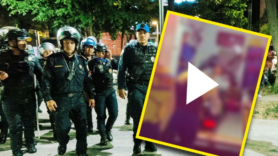 Atropellan a familia en la Alameda Central.