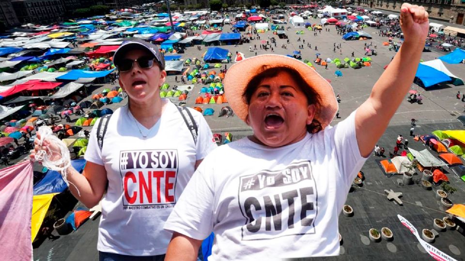 El paro de la CNTE seguirá activo hasta que el Gobierno federal abra un canal real de diálogo.