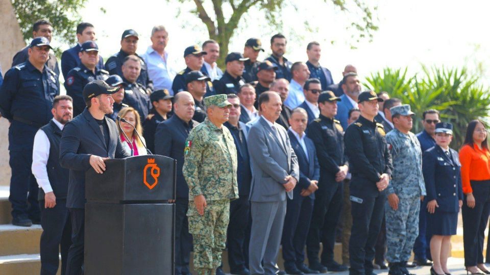 El gobernador destacó la profesionalización de la Nueva Fuerza Civil, reconocida incluso por autoridades de Estados Unidos.