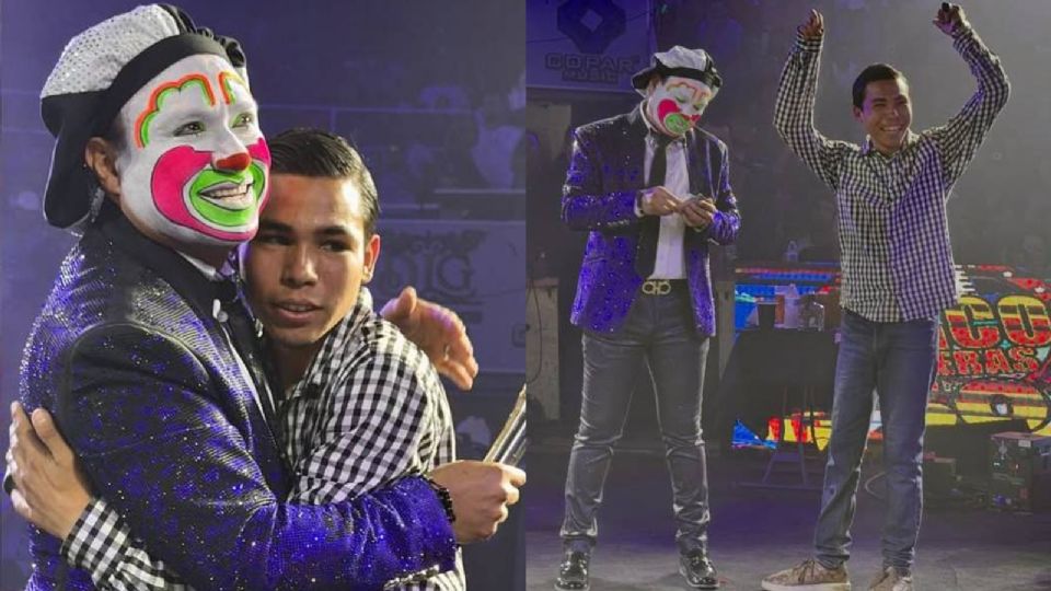 Brincos Dieras se ganó las palmas del público y varios siguieron su ejemplo de regalar dinero al joven con discapacidad