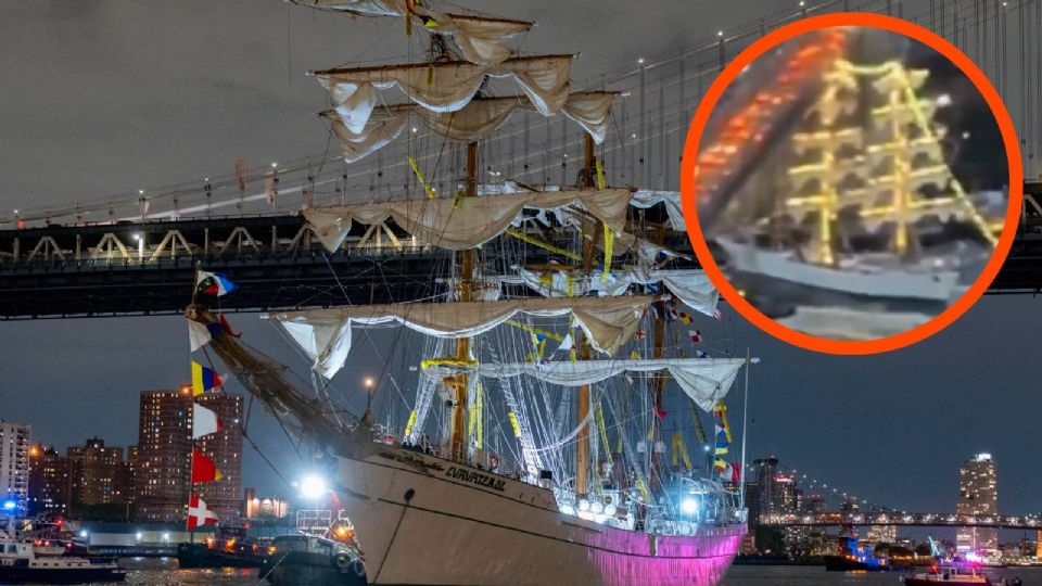 La Junta de Seguridad de Transporte de EU investigará el accidente del buque escuela Cuauhtémoc.