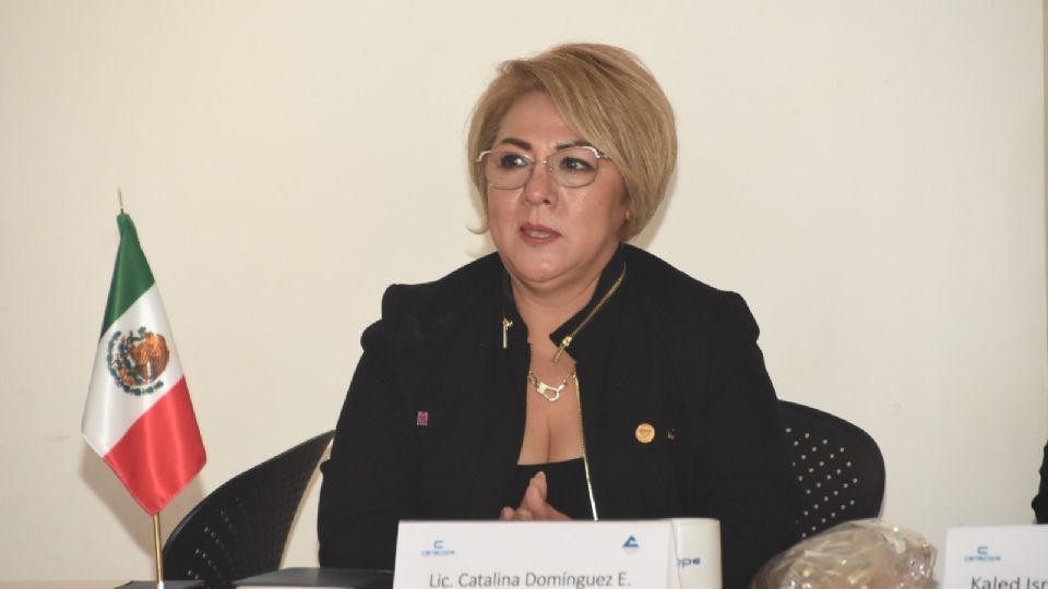 Catalina Domínguez Estrada, Presidenta de CANACOPE Monterrey.