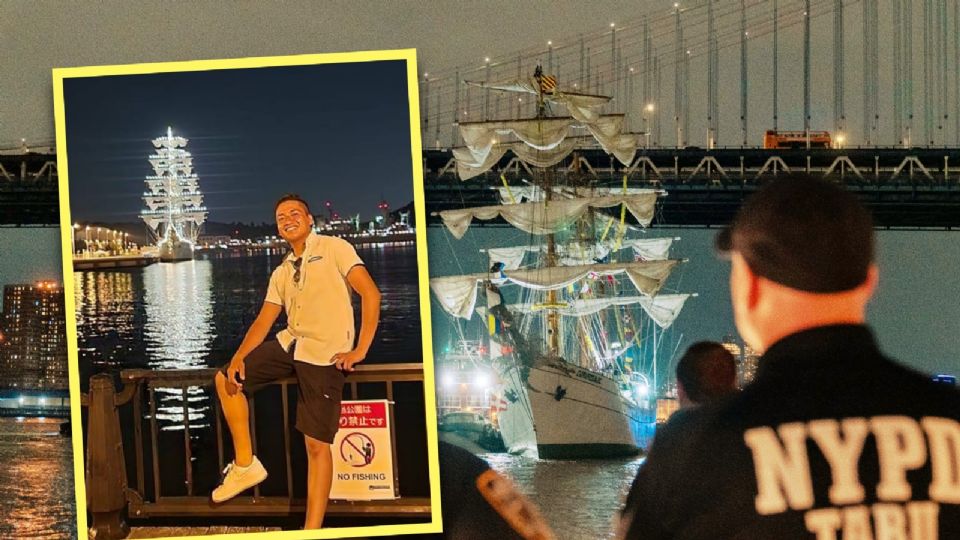 Adal Jair Marcos, víctima de accidente en el Buque Escuela Cuauhtémoc.