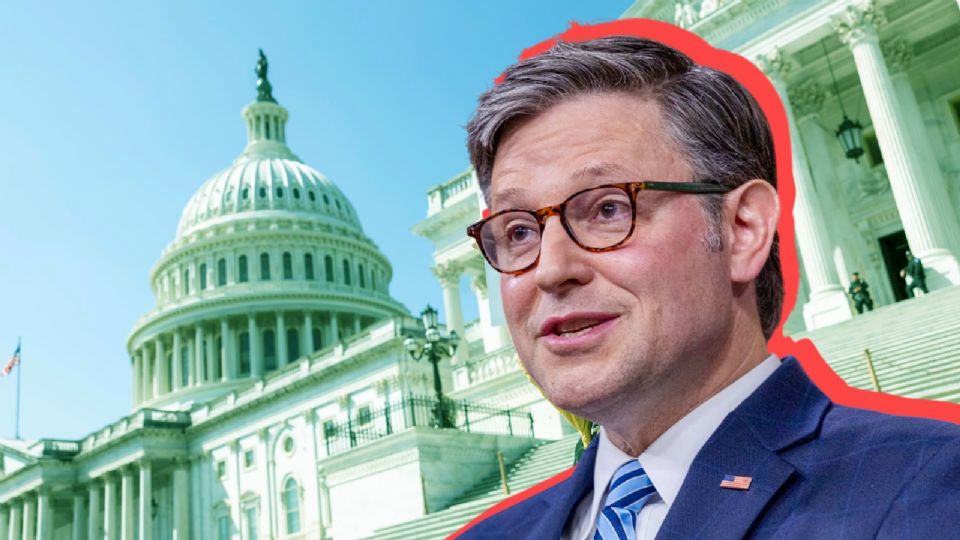 Mike Johnson, presidente de la Cámara de Representantes.