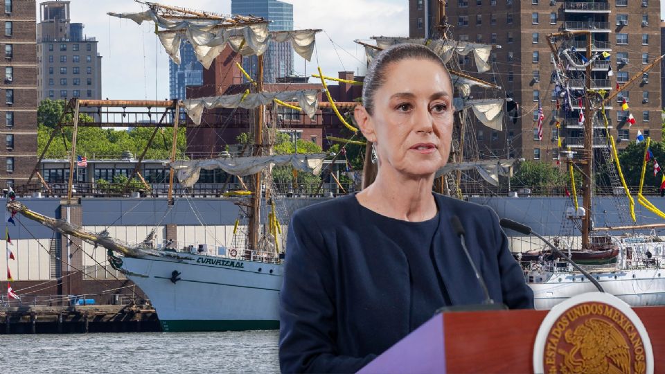 El incidente ocurrió la noche del sábado cuando el buque Cuauhtémoc, con 277 personas a bordo, chocó.