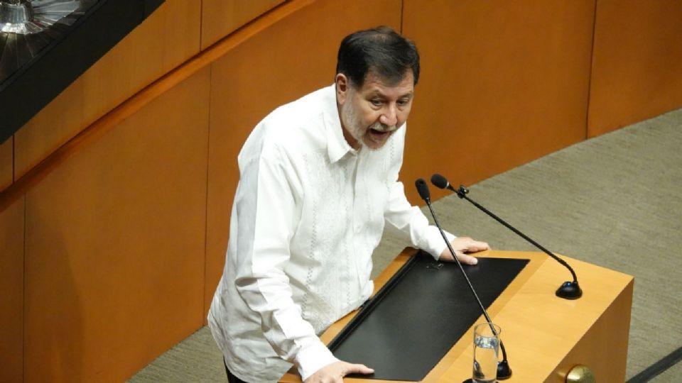 Ante la presencia de Gerardo Fernández Noroña, el abogado destacó que el diálogo y la conciliación son las vías para dirimir cualquier diferencia.