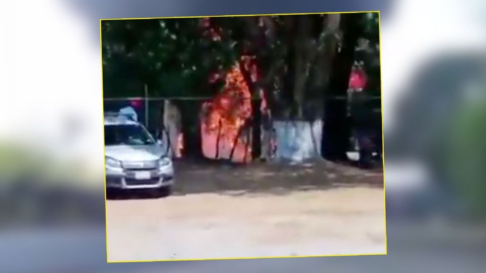 Tren choca con pipa de diésel y provoca explosión en Veracruz.