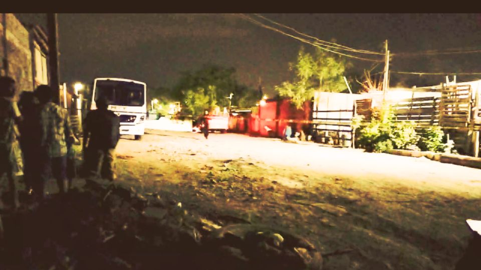 Las víctimas iban llegando al domicilio cuando se dio el ataque.