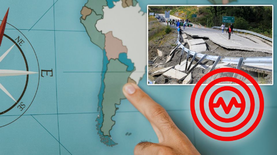 Terremoto de 7,5 grados Richter sacude extremo austral de Chile y emiten alerta de tsunami
