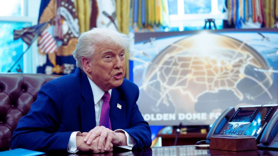 Donald Trump, sorprendió al mundo al revelar la 'cúpula dorada'.