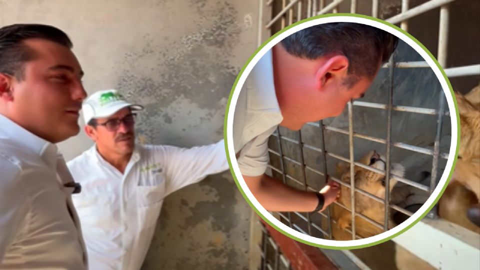 El alcalde de García se encontraba de visita en el recinto de Montemorelos.