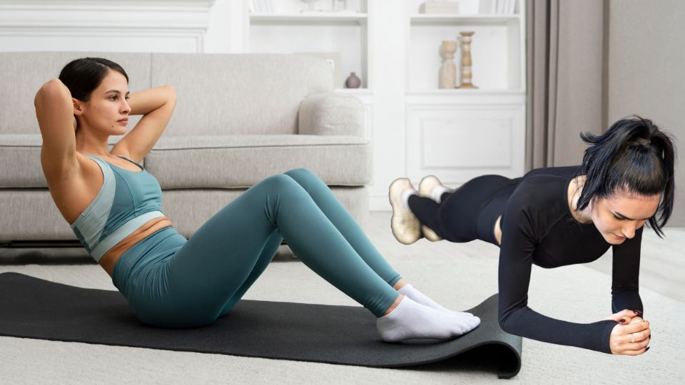 La ciencia finalmente revela cuál es el mejor ejercicio para un vientre plano, ¿planchas o abdominales?