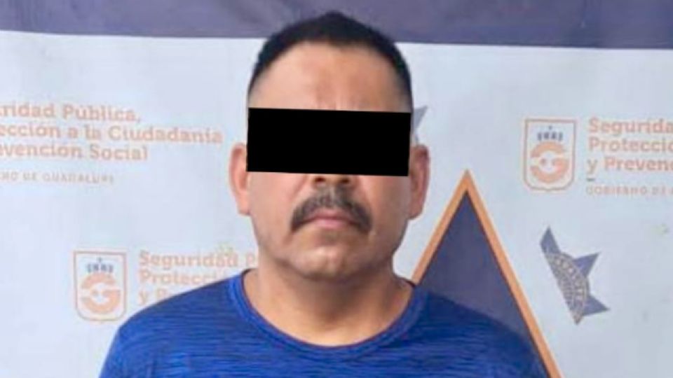 El detenido fue puesto a disposición del Ministerio Público.