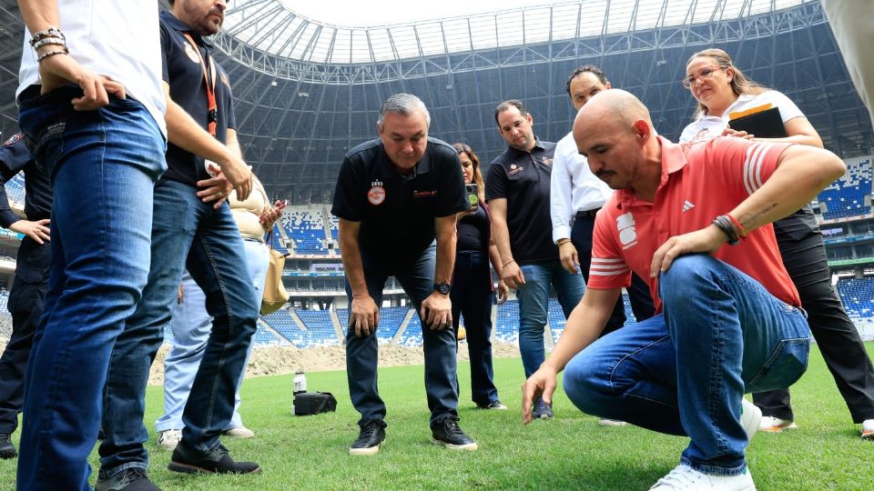 El alcalde Héctor García presentó los avances en infraestructura urbana alrededor del Estadio BBVA, sede del Mundial FIFA 2026.