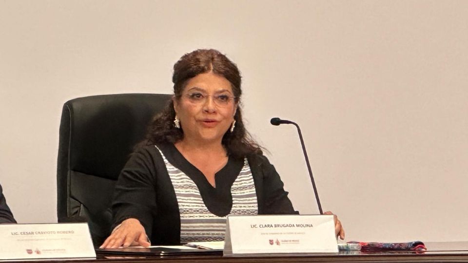 Clara Brugada, jefa de Gobierno de la CDMX.
