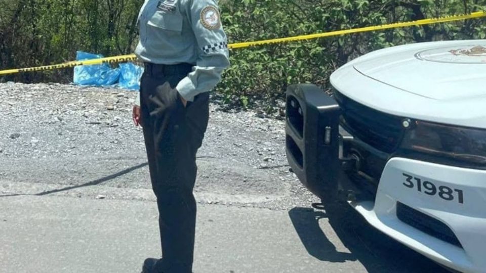 Elementos de la Guardia Nacional acordonaron el área del hallazgo.