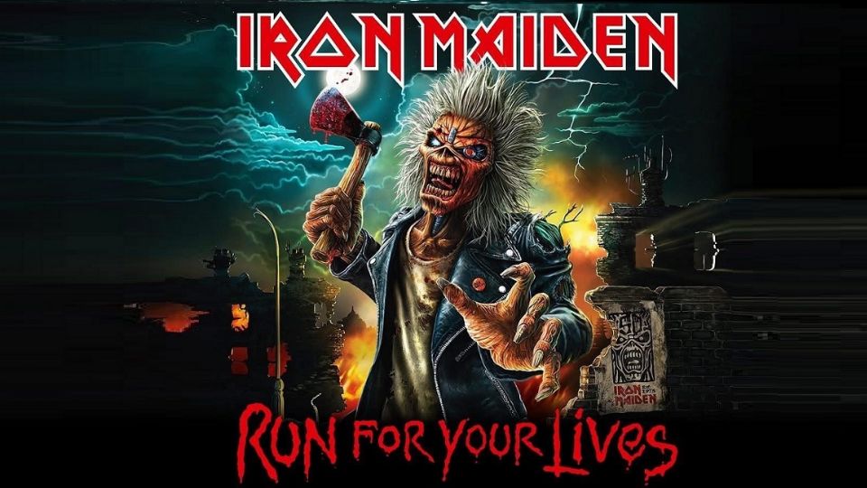 Cartel oficial de la gira mundial 'Run For Your Lives'.