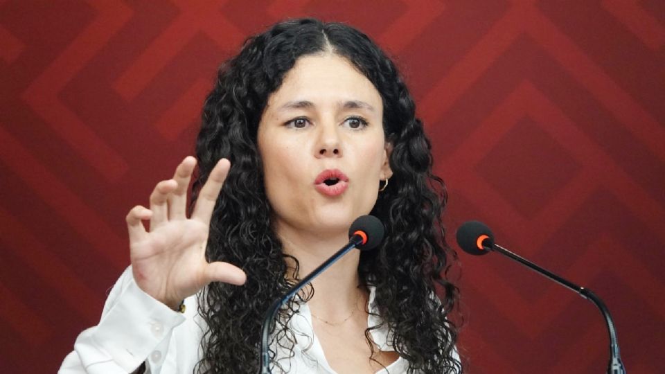 Luisa Alcalde, dirigente nacional de Morena.