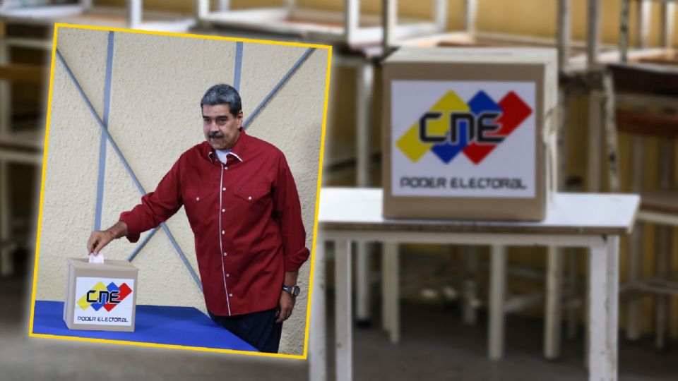 La farsa en las elecciones de Venezuela.