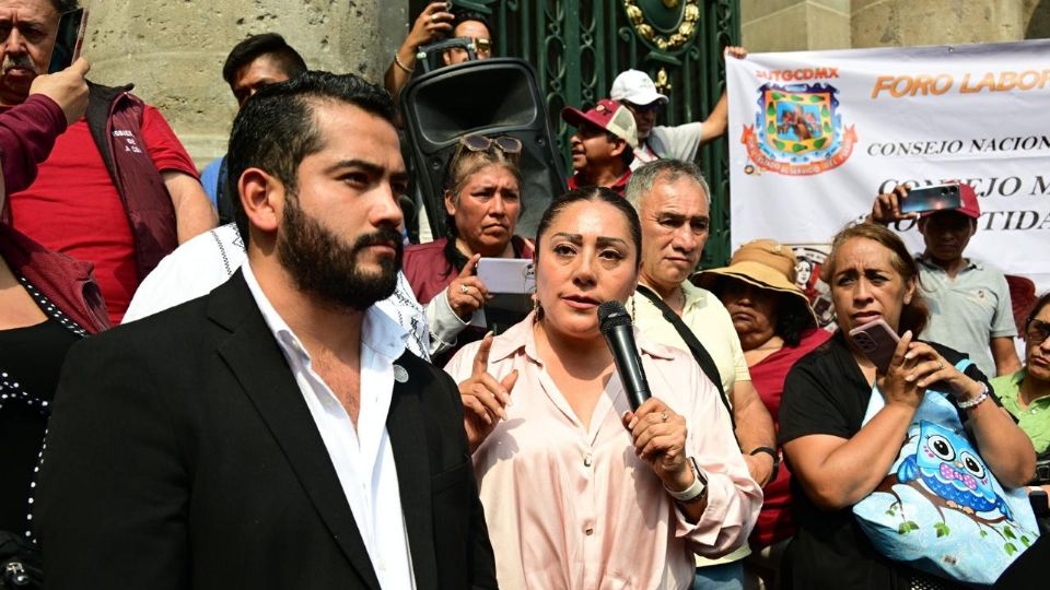 La Coordinadora del Grupo Parlamentario de Morena en el Congreso capitalino, Xóchitl Bravo Espinoza.