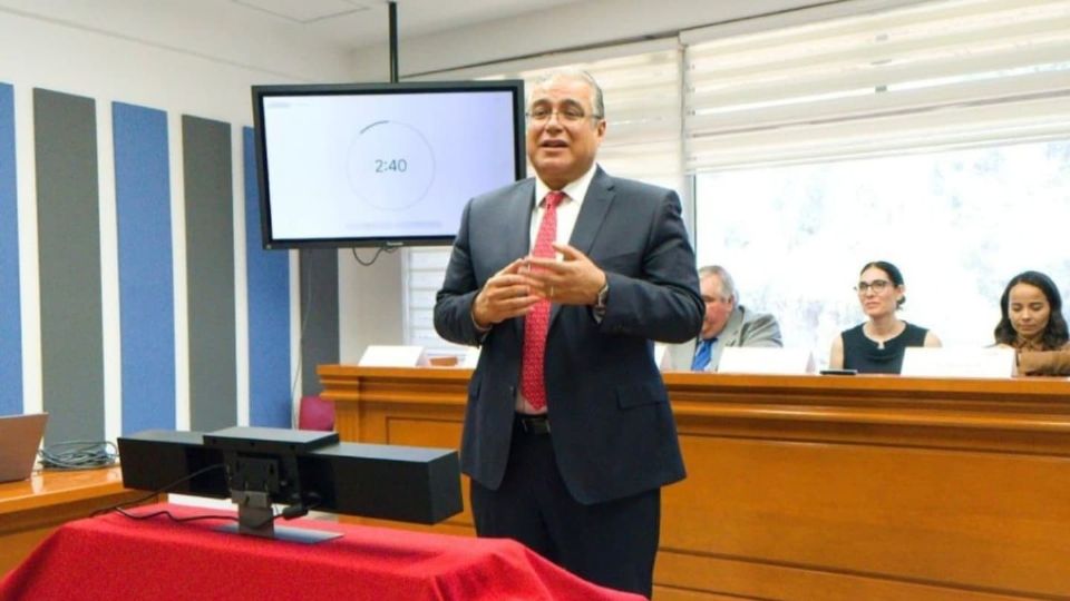 Edgar Corzo Sosa, candidato a ministro de la Suprema Corte de Justicia.