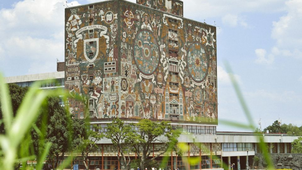 La UNAM, máxima casa de estudios.