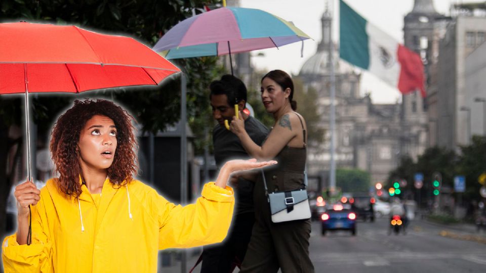 Frente frío atípico y amenaza de ciclón tropical traerán lluvias intensas a 17 estados de México.