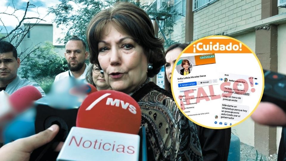 Sofialeticia Morales alertó en sus redes sociales sobre una cuenta falsa que difunde información engañosa en su nombre.