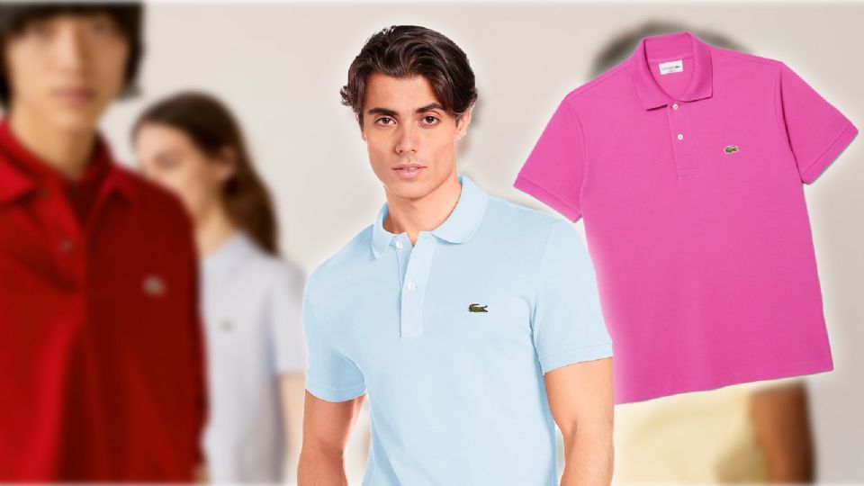 Lacoste: 3 playeras polo con 30 % de descuento en el Hot Sale
