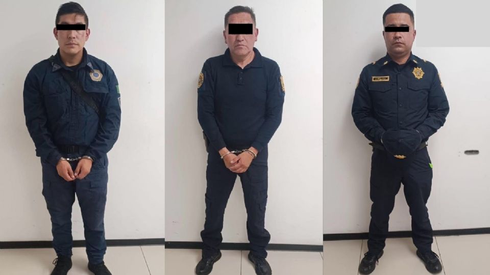 Detuvieron a los tres oficiales a los que presentaron ante la Fiscalía de Investigación para Delitos cometidos por Servidores Públicos.