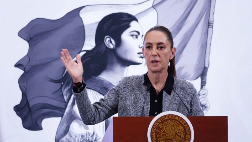 Claudia Sheinbaum Pardo, presidenta de México.